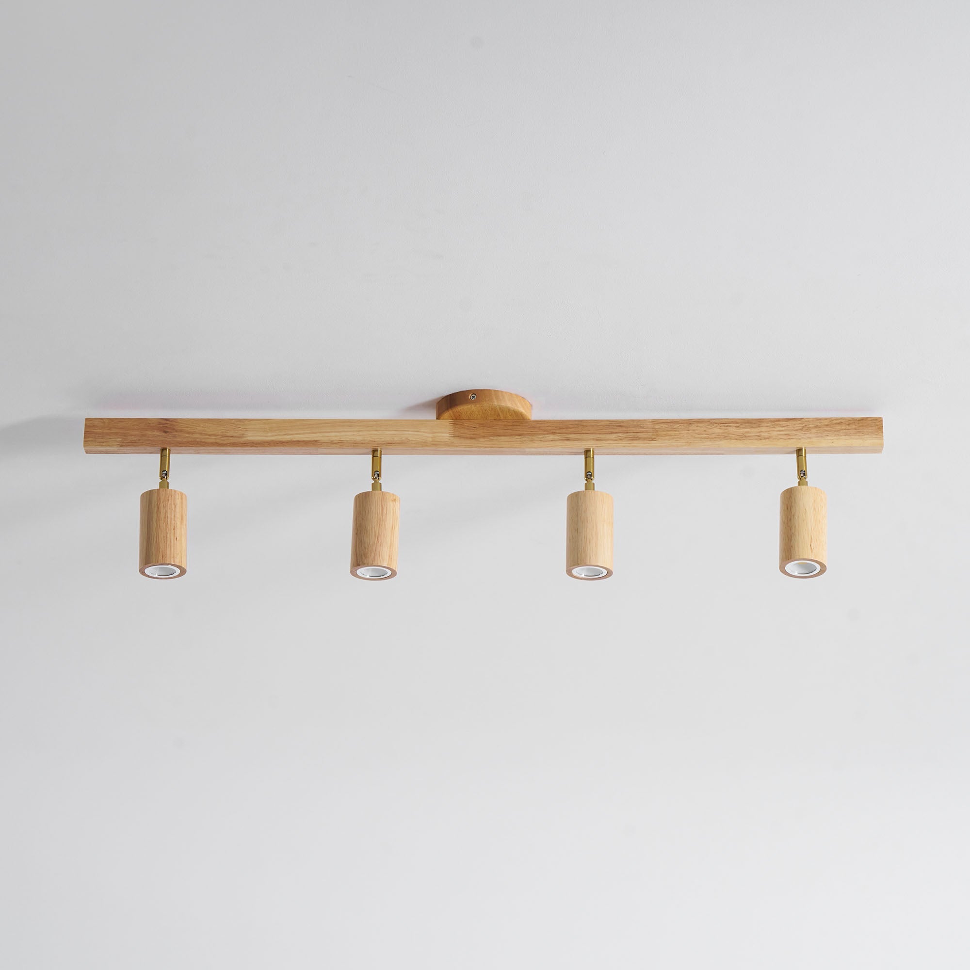 Wood Track Ceiling Light - Adjustable Ceiling Fixture