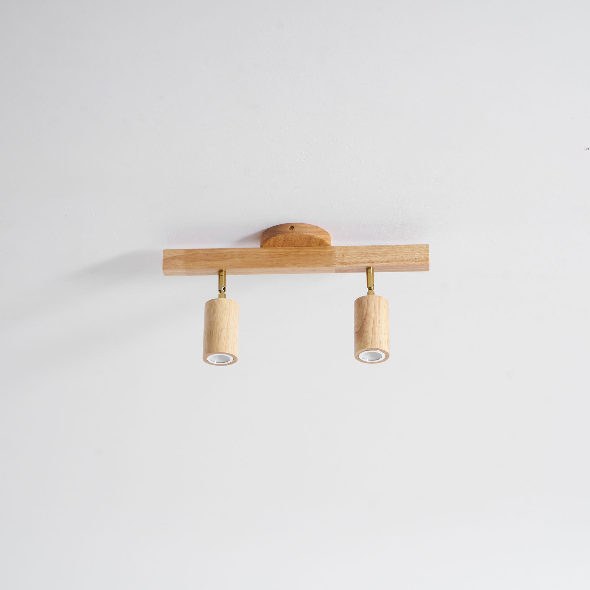 Wood Track Ceiling Light - Adjustable Ceiling Fixture