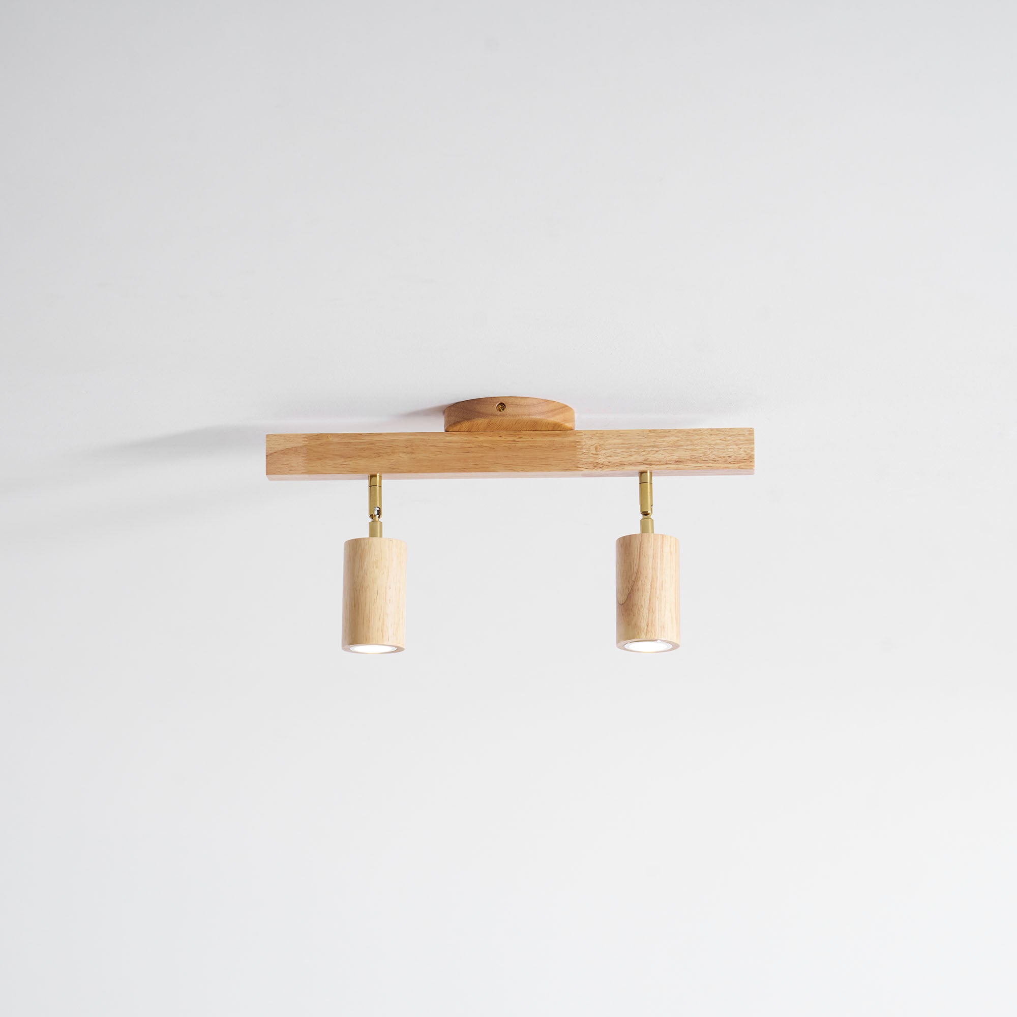 Wood Track Ceiling Light - Adjustable Ceiling Fixture