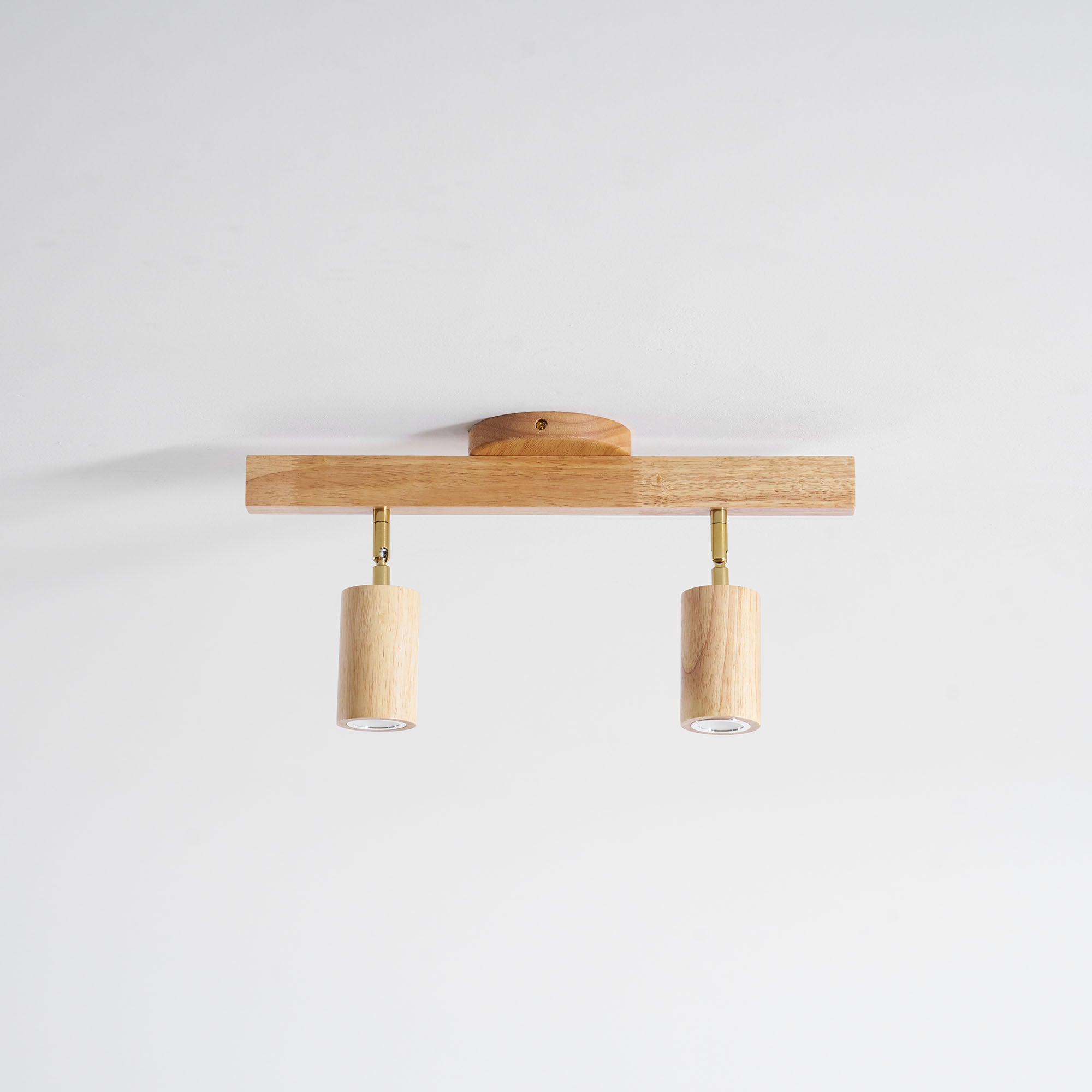 Wood Track Ceiling Light - Adjustable Ceiling Fixture