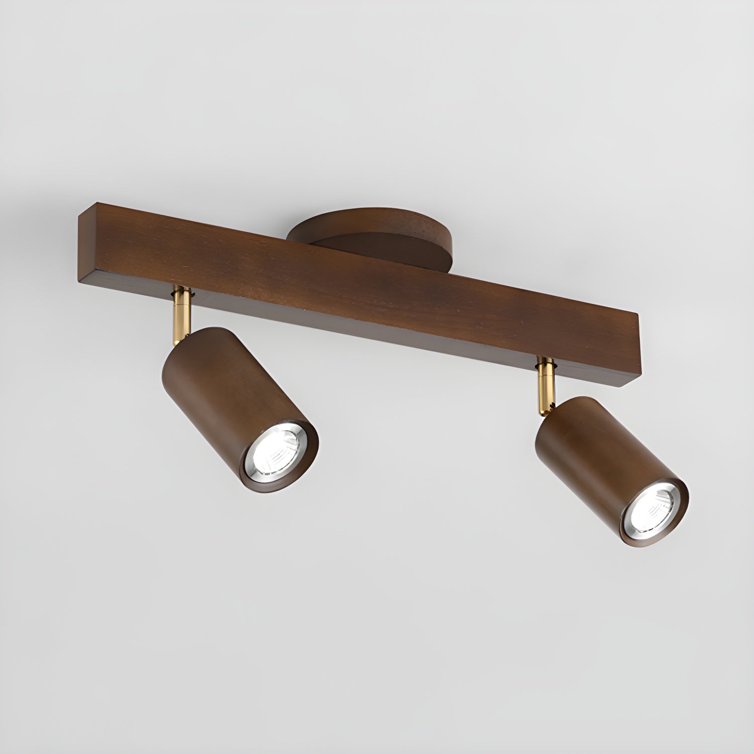 Wood Track Ceiling Light - Adjustable Ceiling Fixture