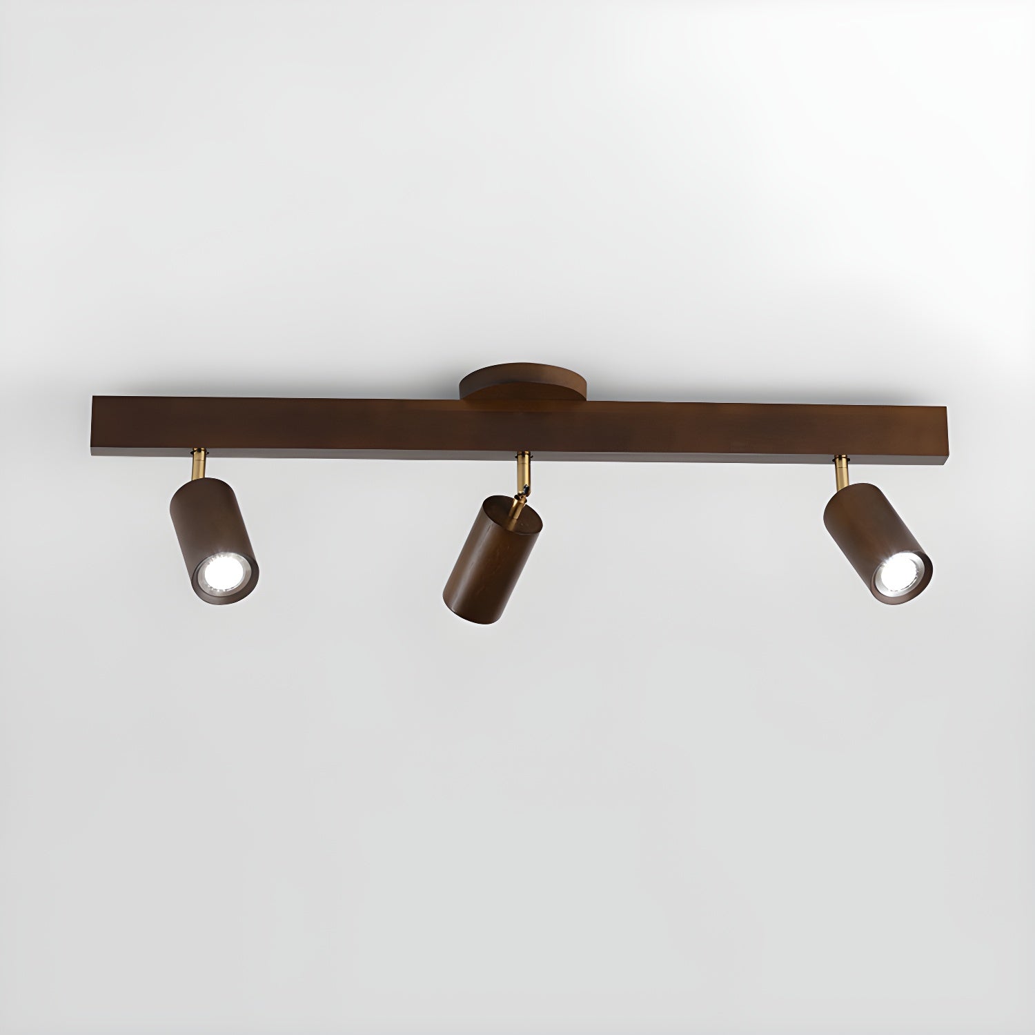 Wood Track Ceiling Light - Adjustable Ceiling Fixture