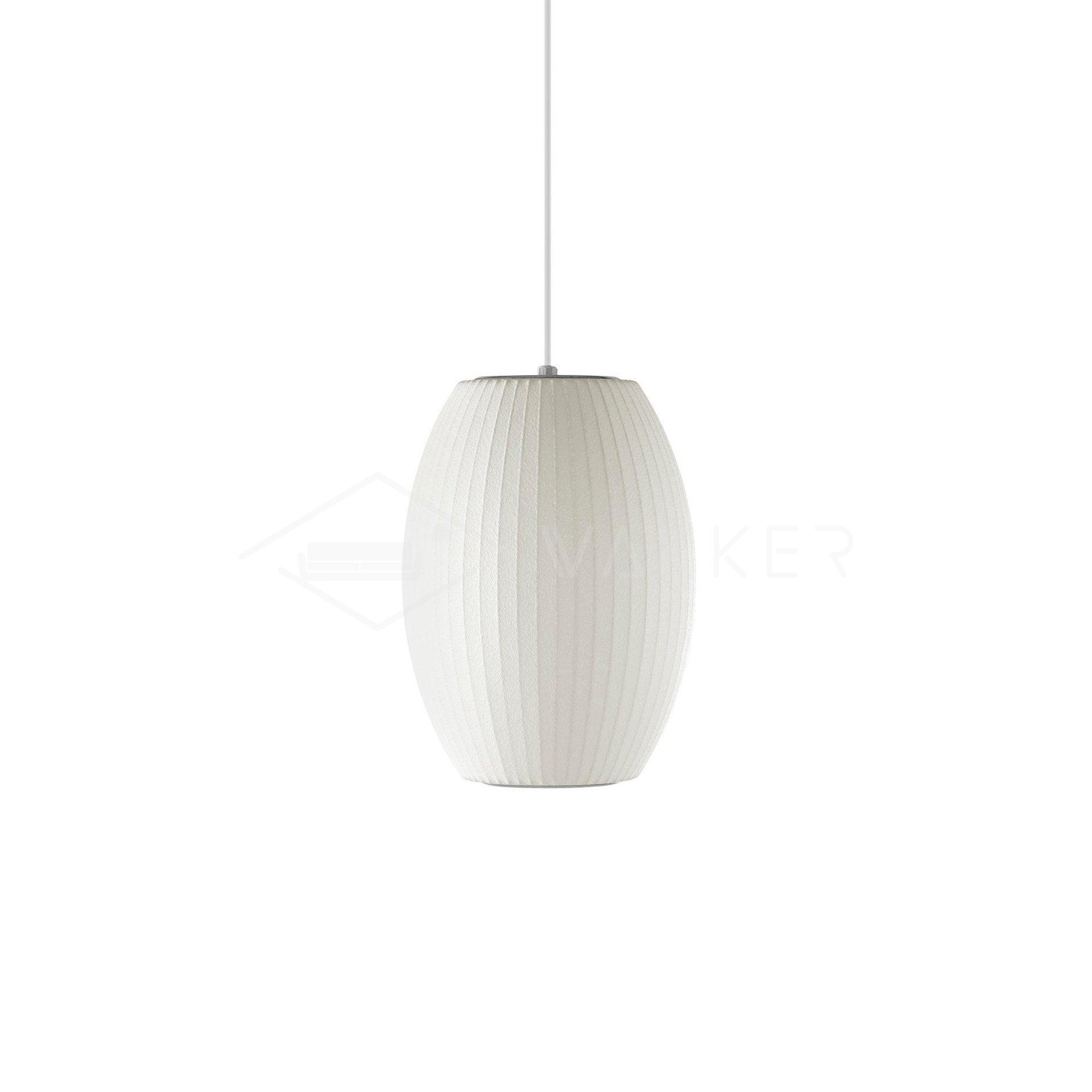 Modern Mulberry Fabric Bubble Chandelier – Hallway Decorative Pendant Lamp