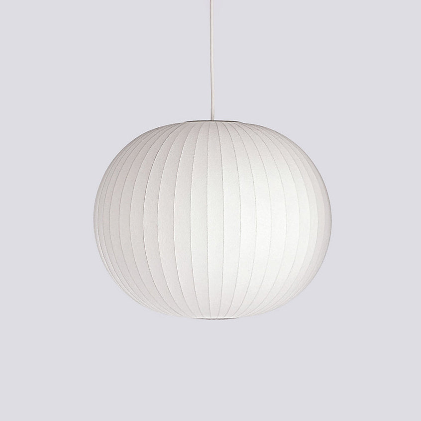 Modern Mulberry Fabric Bubble Chandelier – Hallway Decorative Pendant Lamp