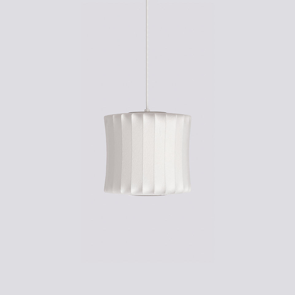 Modern Mulberry Fabric Bubble Chandelier – Hallway Decorative Pendant Lamp
