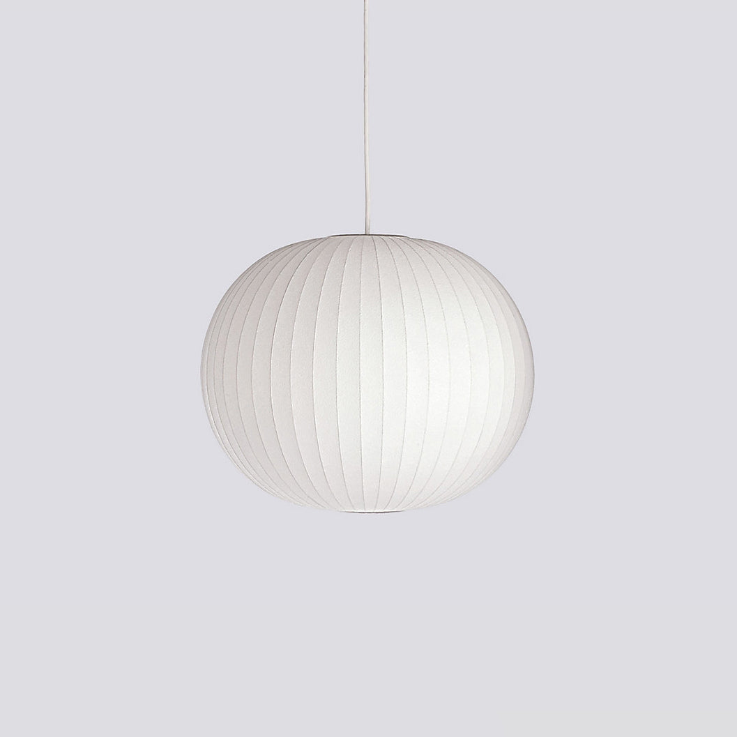 Modern Mulberry Fabric Bubble Chandelier – Hallway Decorative Pendant Lamp