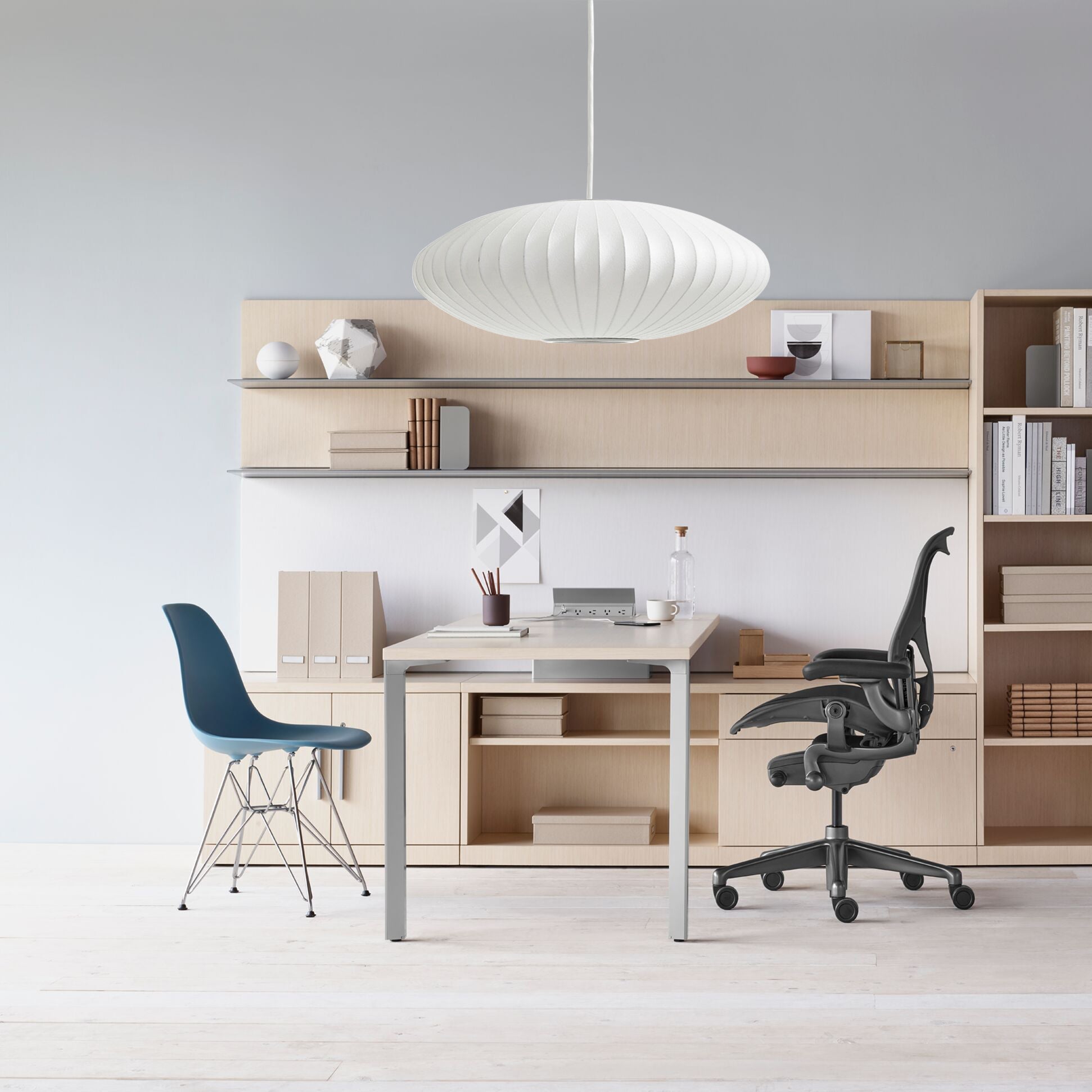 Modern Mulberry Fabric Bubble Chandelier – Hallway Decorative Pendant Lamp