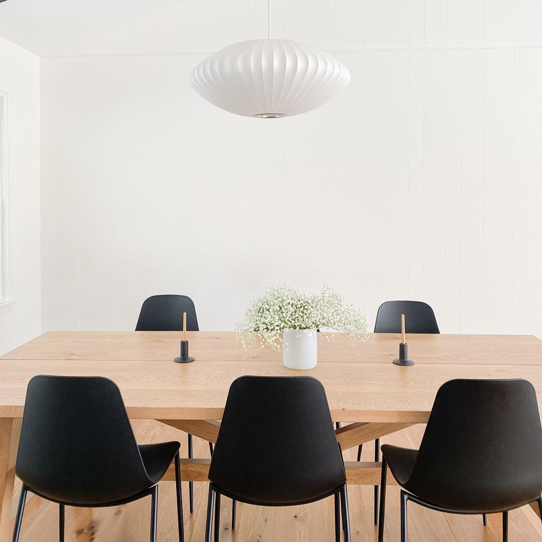 Modern Mulberry Fabric Bubble Chandelier – Hallway Decorative Pendant Lamp