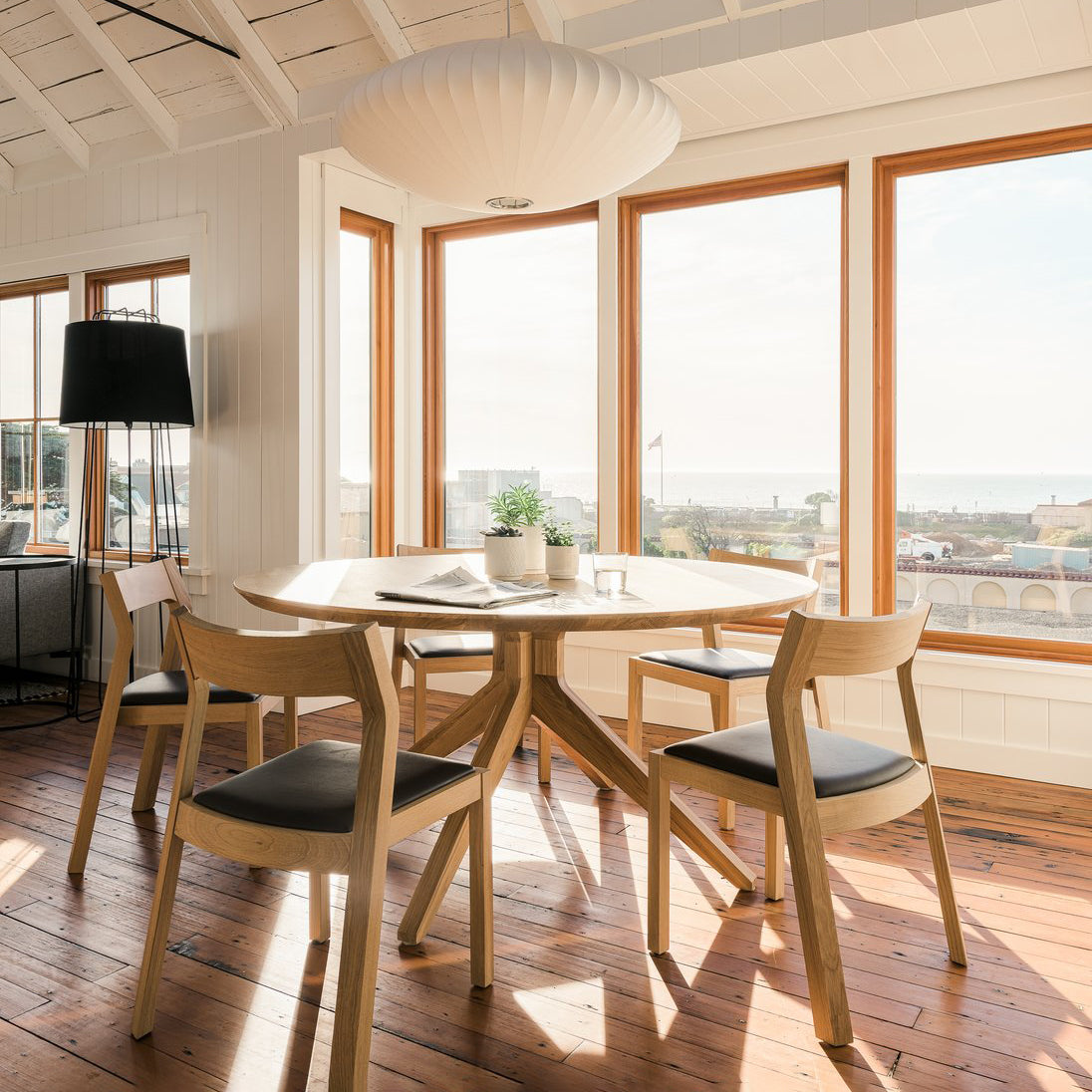 Modern Mulberry Fabric Bubble Chandelier – Hallway Decorative Pendant Lamp