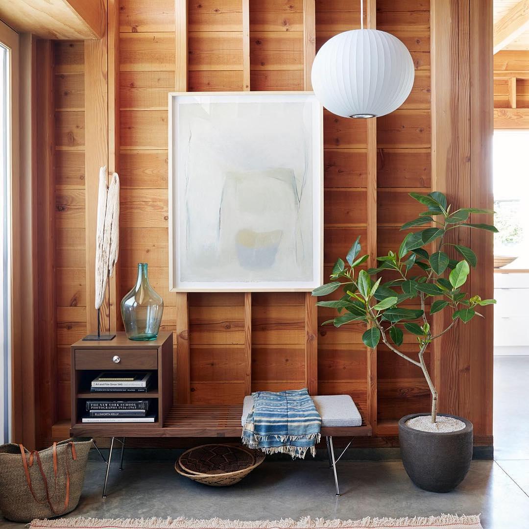 Modern Mulberry Fabric Bubble Chandelier – Hallway Decorative Pendant Lamp