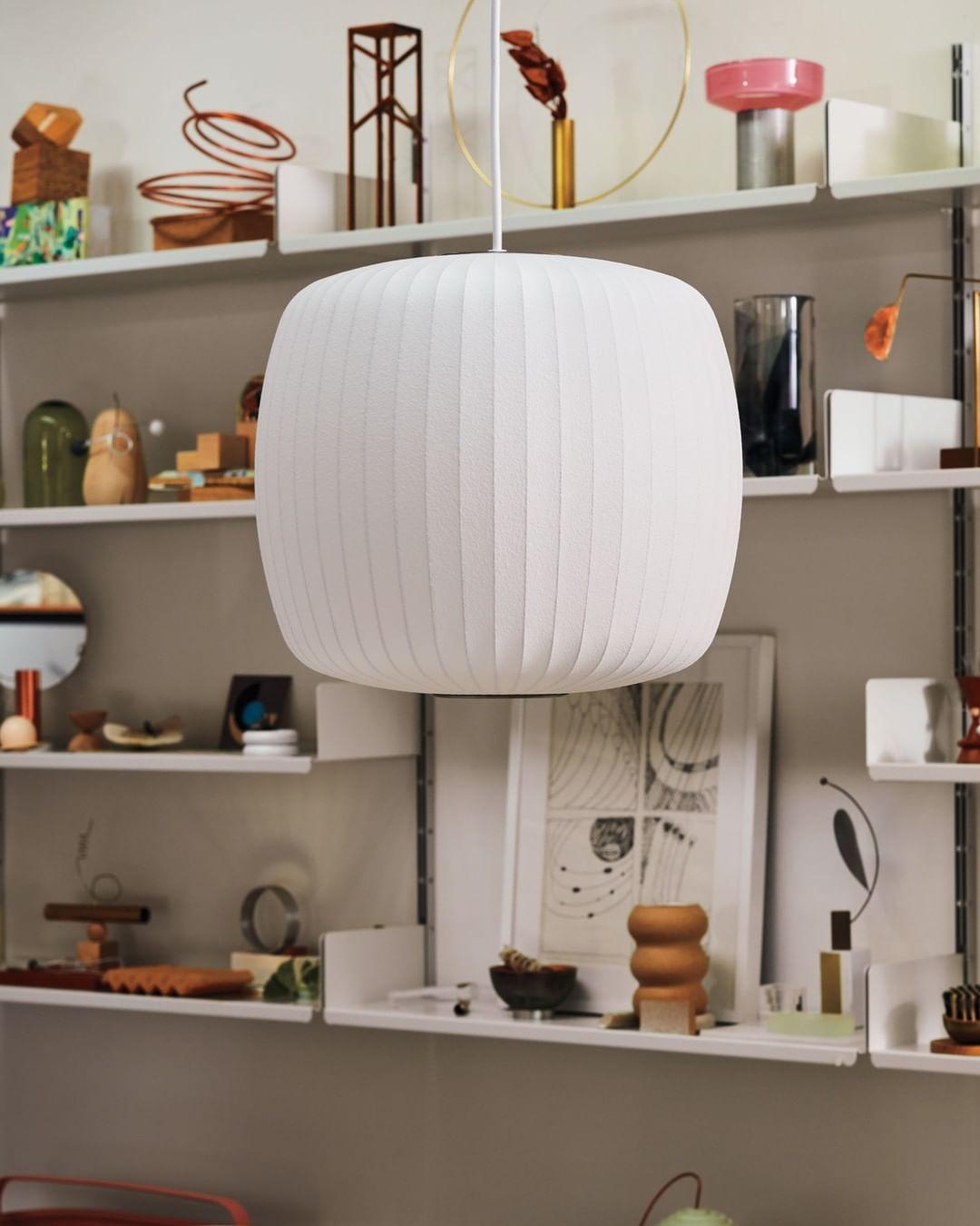 Modern Mulberry Fabric Bubble Chandelier – Hallway Decorative Pendant Lamp