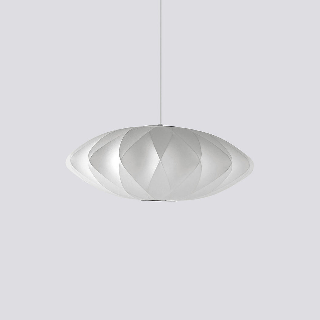 Modern Mulberry Fabric Bubble Chandelier – Hallway Decorative Pendant Lamp