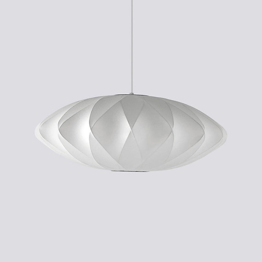 Modern Mulberry Fabric Bubble Chandelier – Hallway Decorative Pendant Lamp