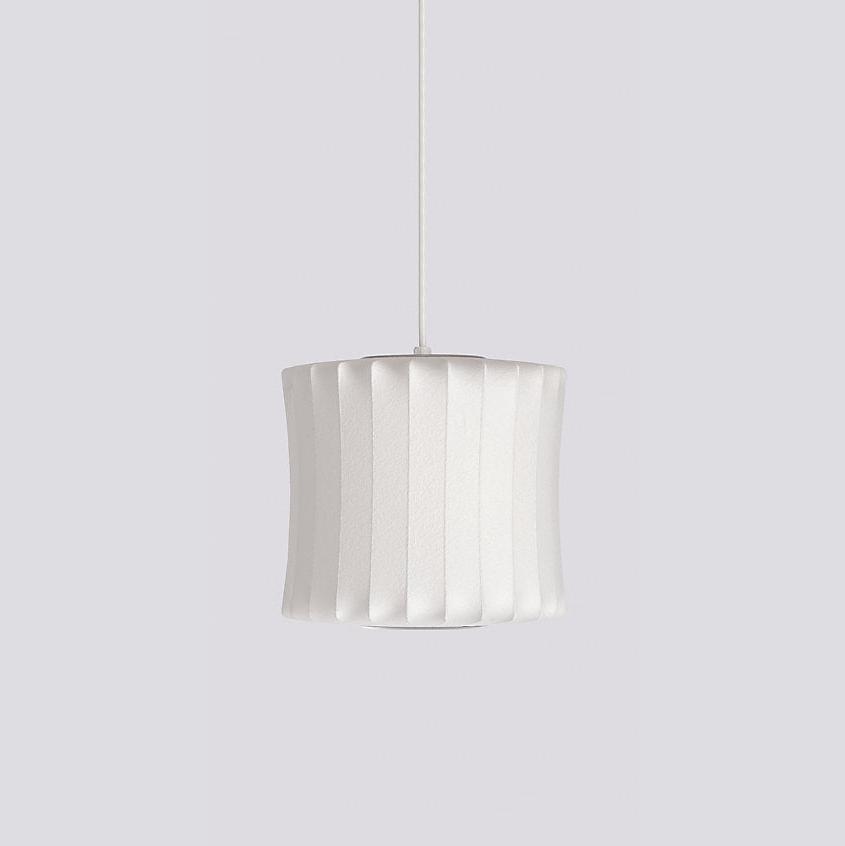 Modern Mulberry Fabric Bubble Chandelier – Hallway Decorative Pendant Lamp