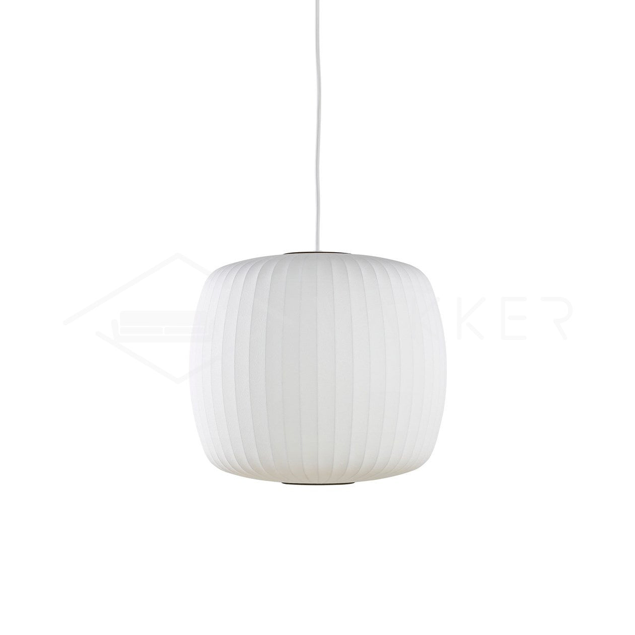Modern Mulberry Fabric Bubble Chandelier – Hallway Decorative Pendant Lamp