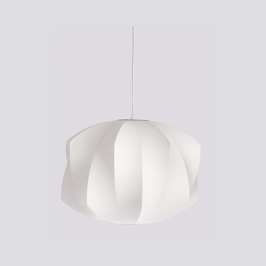 Modern Mulberry Fabric Bubble Chandelier – Hallway Decorative Pendant Lamp
