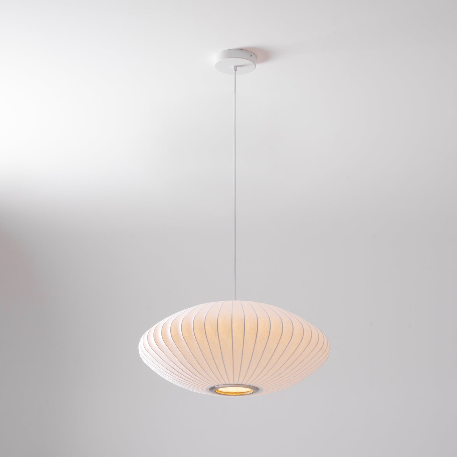 Modern Mulberry Fabric Bubble Chandelier – Hallway Decorative Pendant Lamp