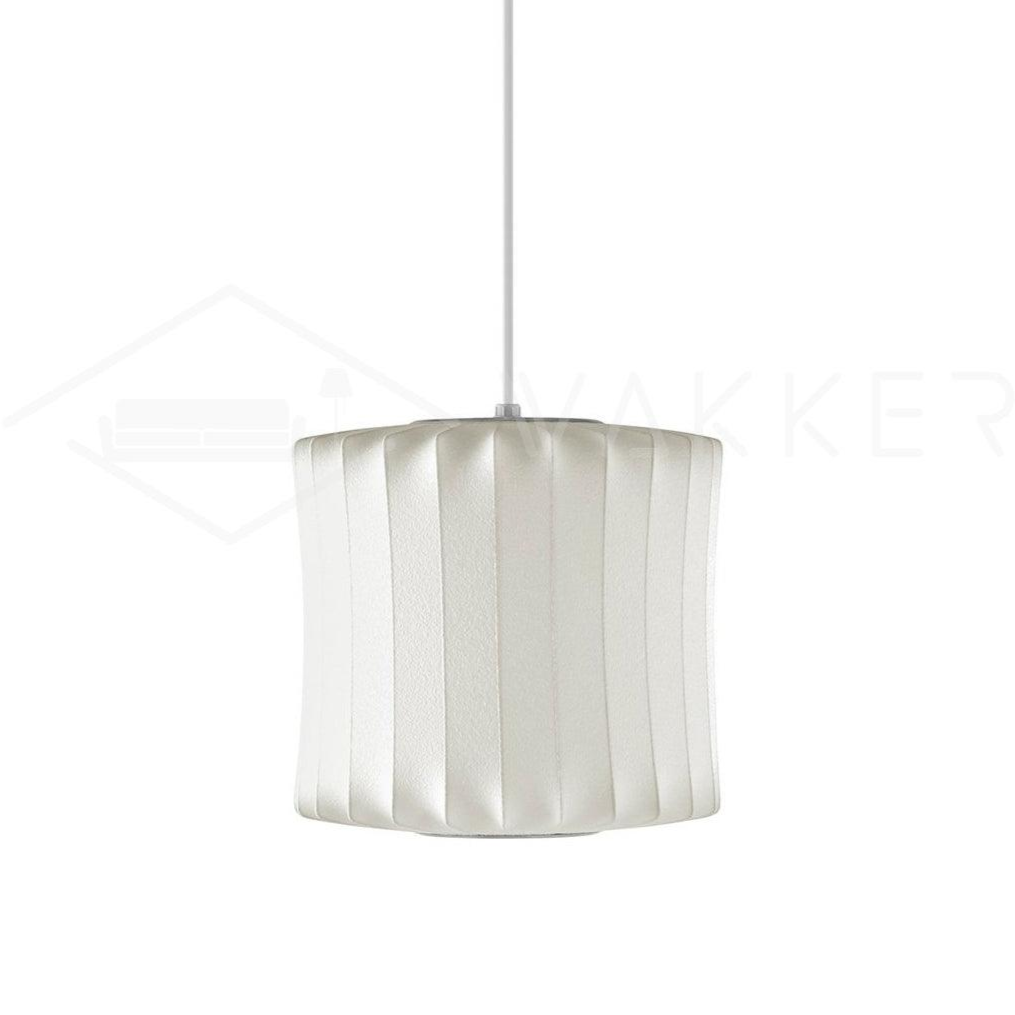 Modern Mulberry Fabric Bubble Chandelier – Hallway Decorative Pendant Lamp