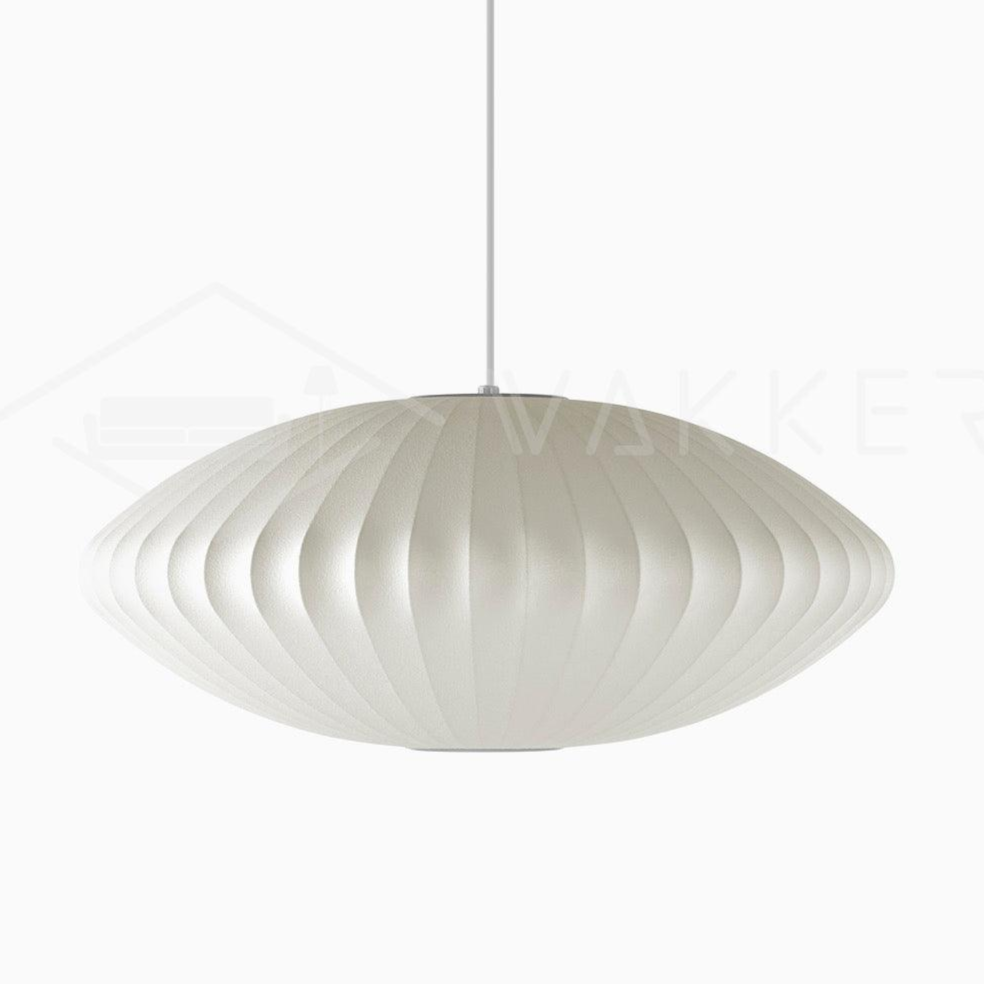 Modern Mulberry Fabric Bubble Chandelier – Hallway Decorative Pendant Lamp