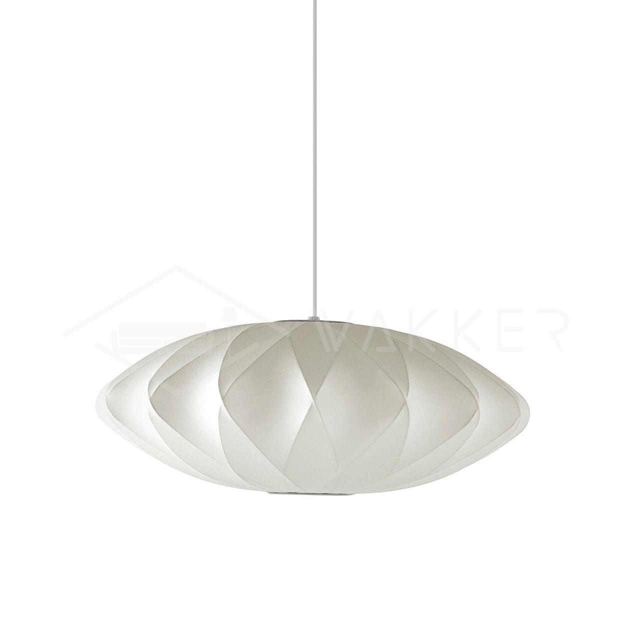 Modern Mulberry Fabric Bubble Chandelier – Hallway Decorative Pendant Lamp