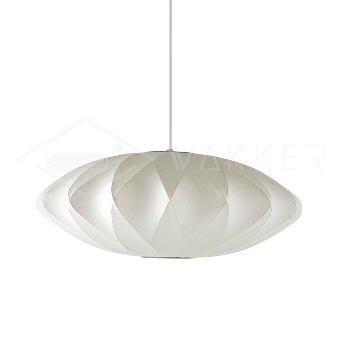 Modern Mulberry Fabric Bubble Chandelier – Hallway Decorative Pendant Lamp