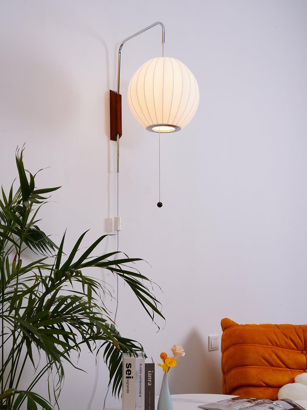 Chinese Lantern Style Wall Lamp