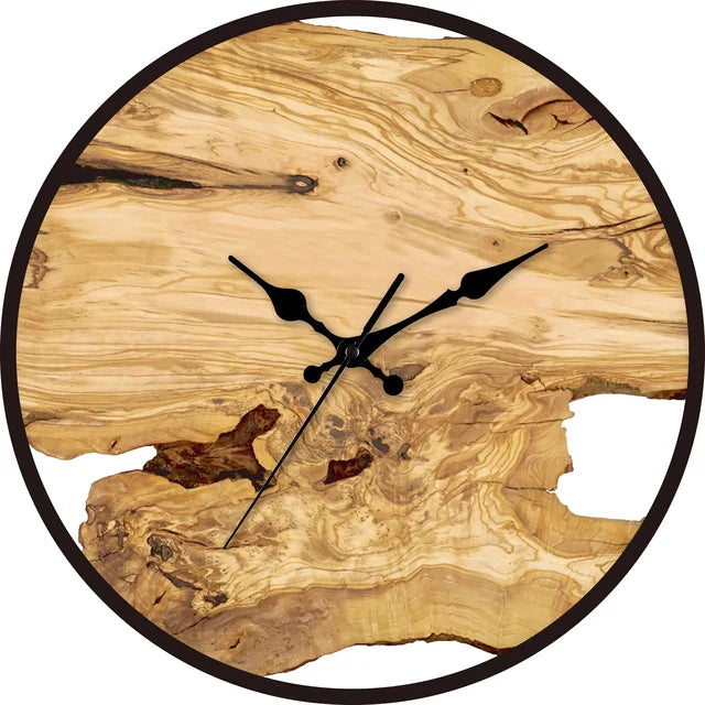 Clear Wall Clock | Sleek Accent