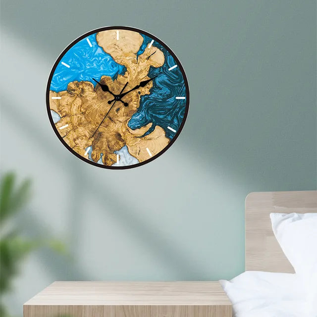 Clear Wall Clock | Sleek Accent
