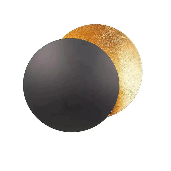 Eclipse-Inspired Wall Lamp with Soft Ambient Glow