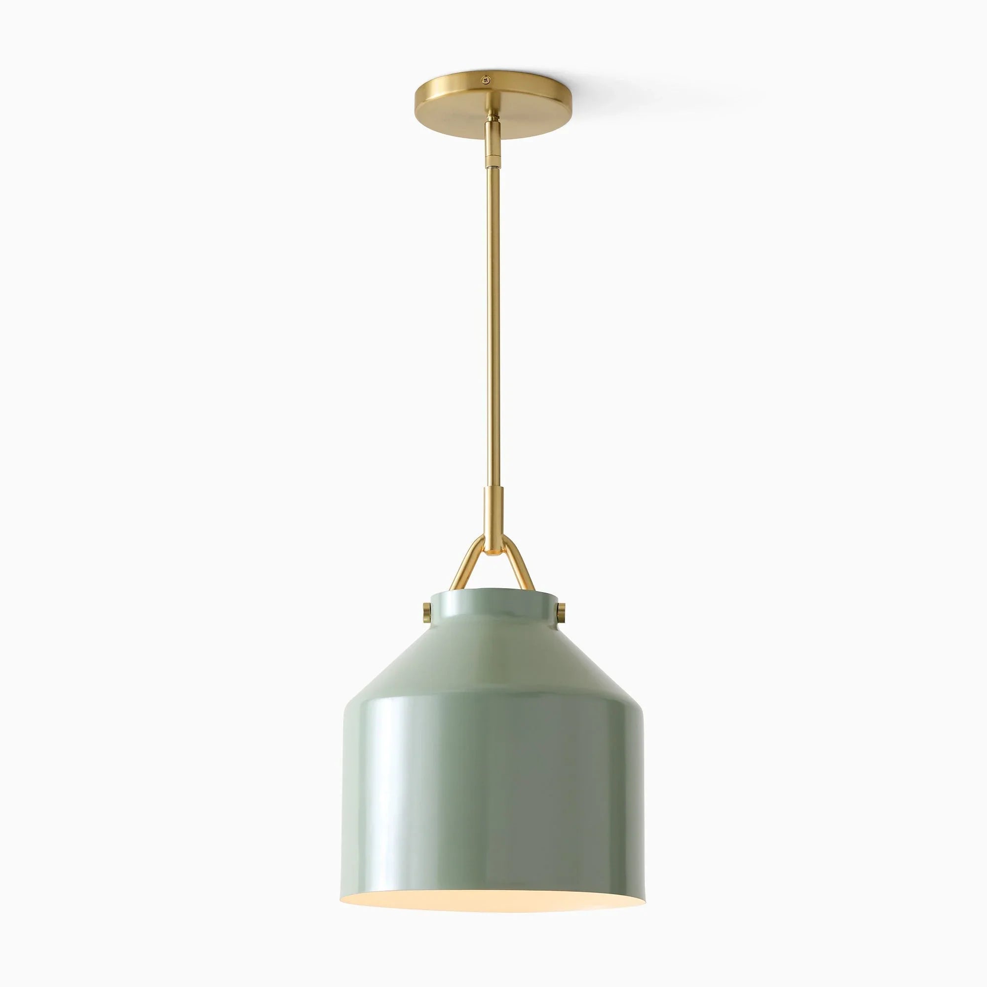 Minimalist Nordic Pendant Light with Morandi Matte Metal Finish