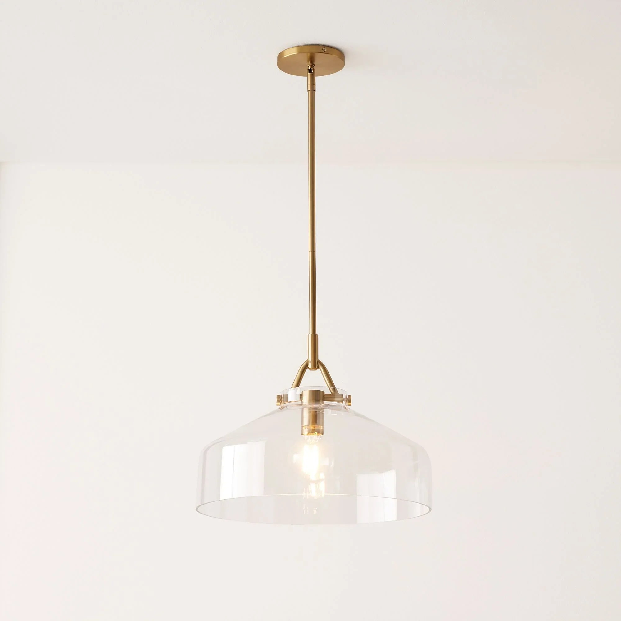 Minimalist Nordic Pendant Light with Morandi Matte Metal Finish