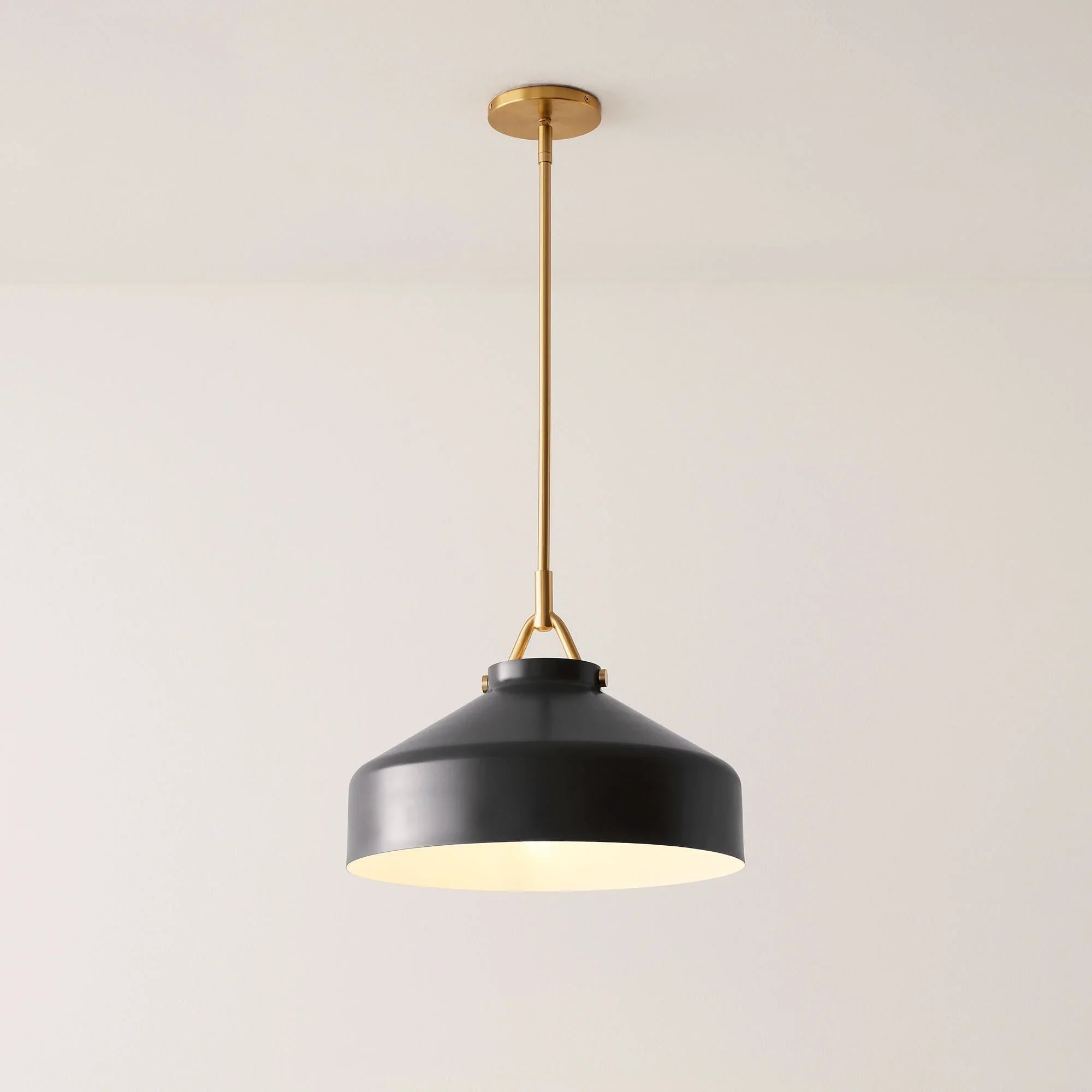 Minimalist Nordic Pendant Light with Morandi Matte Metal Finish