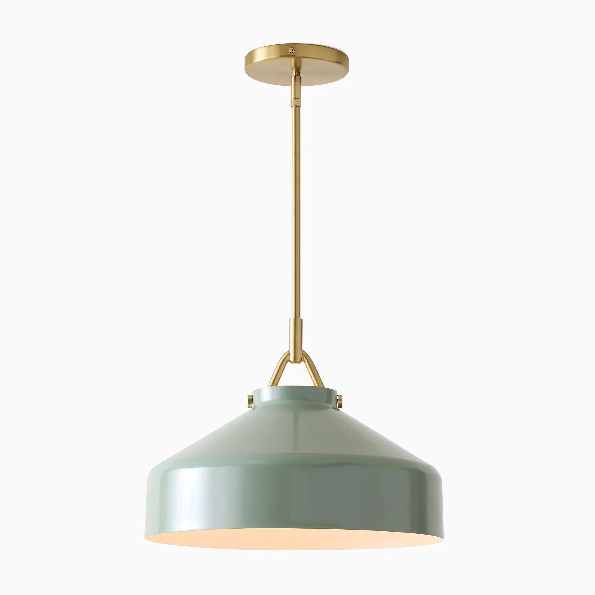 Minimalist Nordic Pendant Light with Morandi Matte Metal Finish