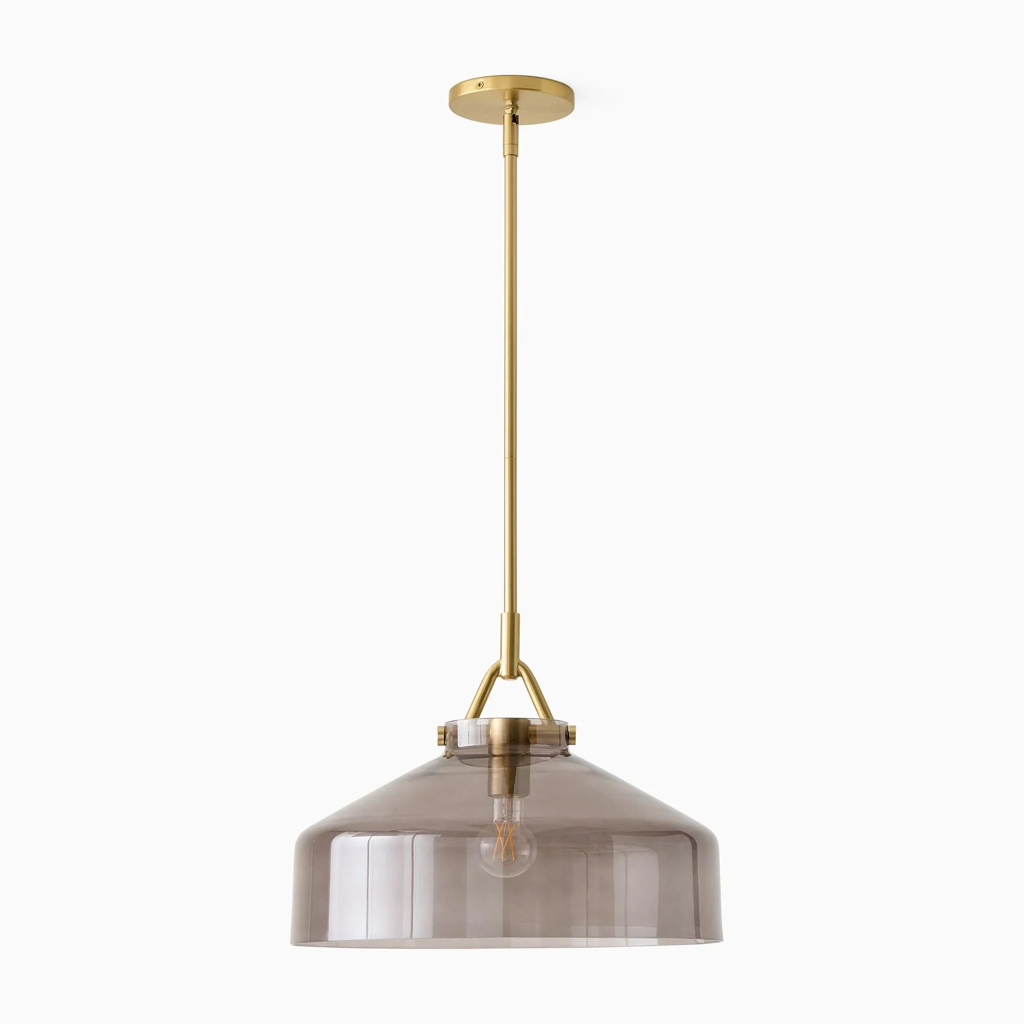 Minimalist Nordic Pendant Light with Morandi Matte Metal Finish