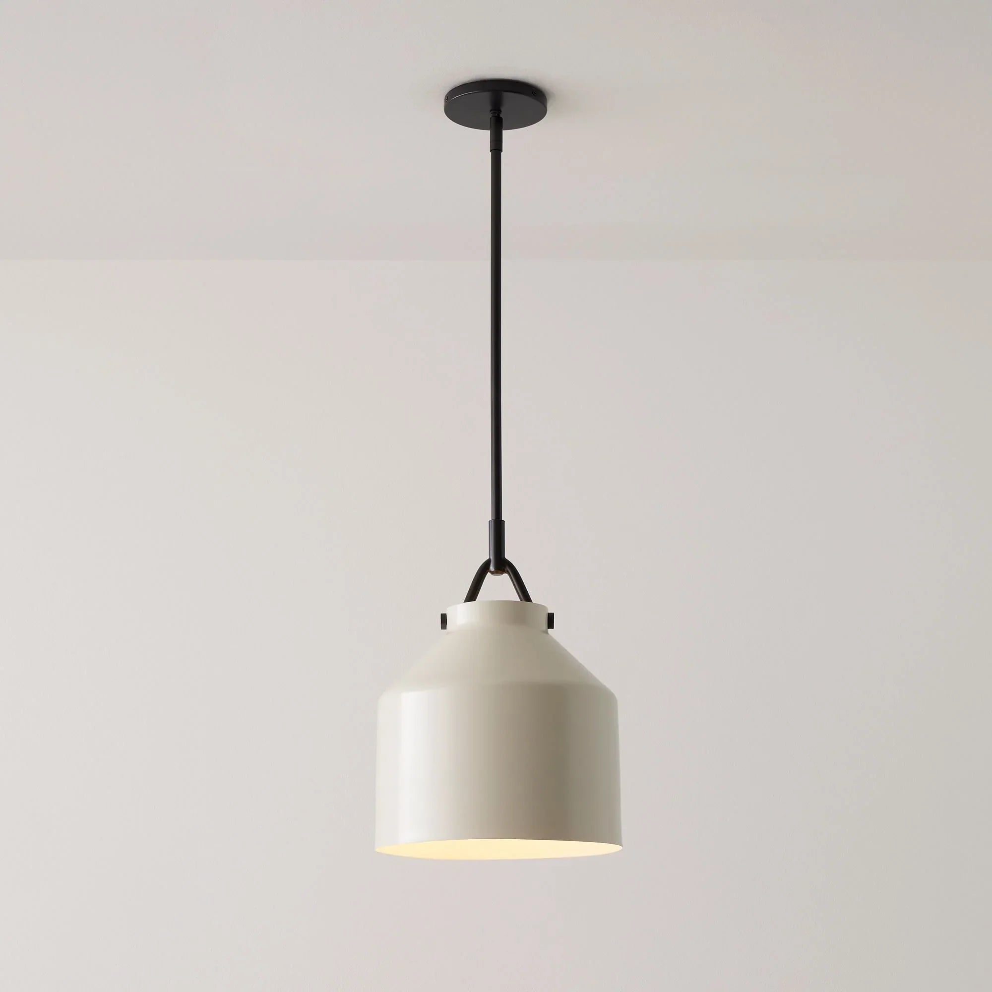 Minimalist Nordic Pendant Light with Morandi Matte Metal Finish