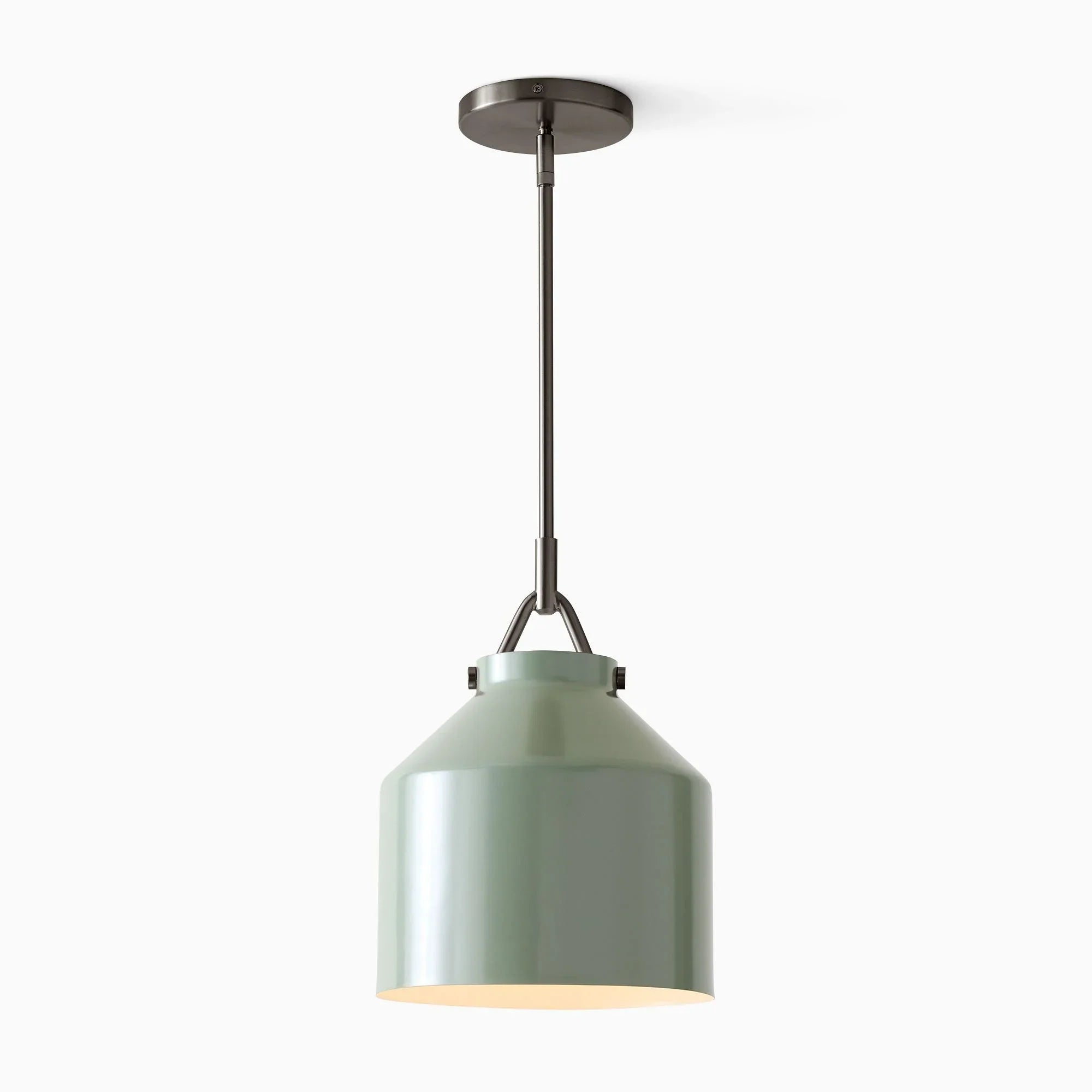 Minimalist Nordic Pendant Light with Morandi Matte Metal Finish