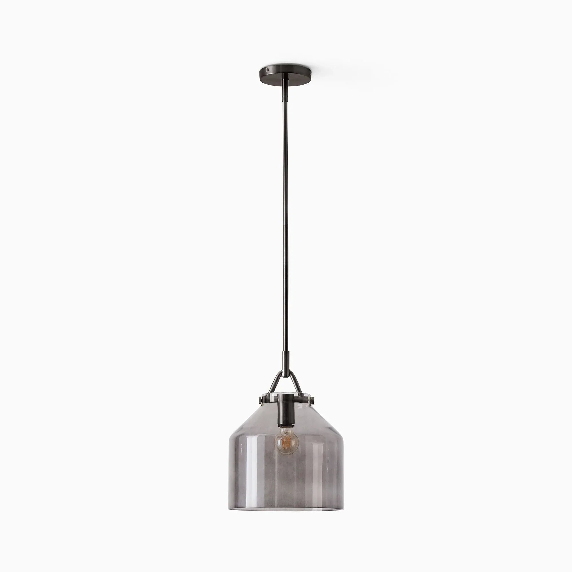 Minimalist Nordic Pendant Light with Morandi Matte Metal Finish