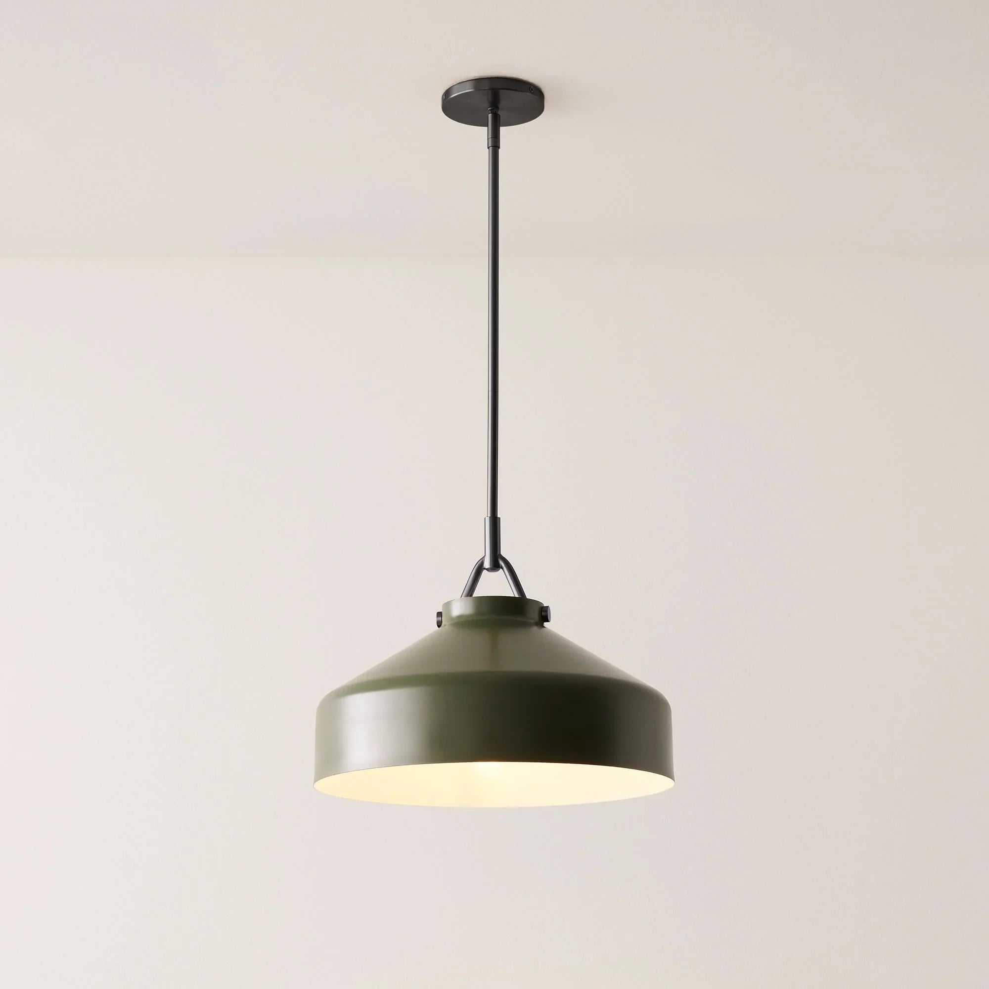 Minimalist Nordic Pendant Light with Morandi Matte Metal Finish