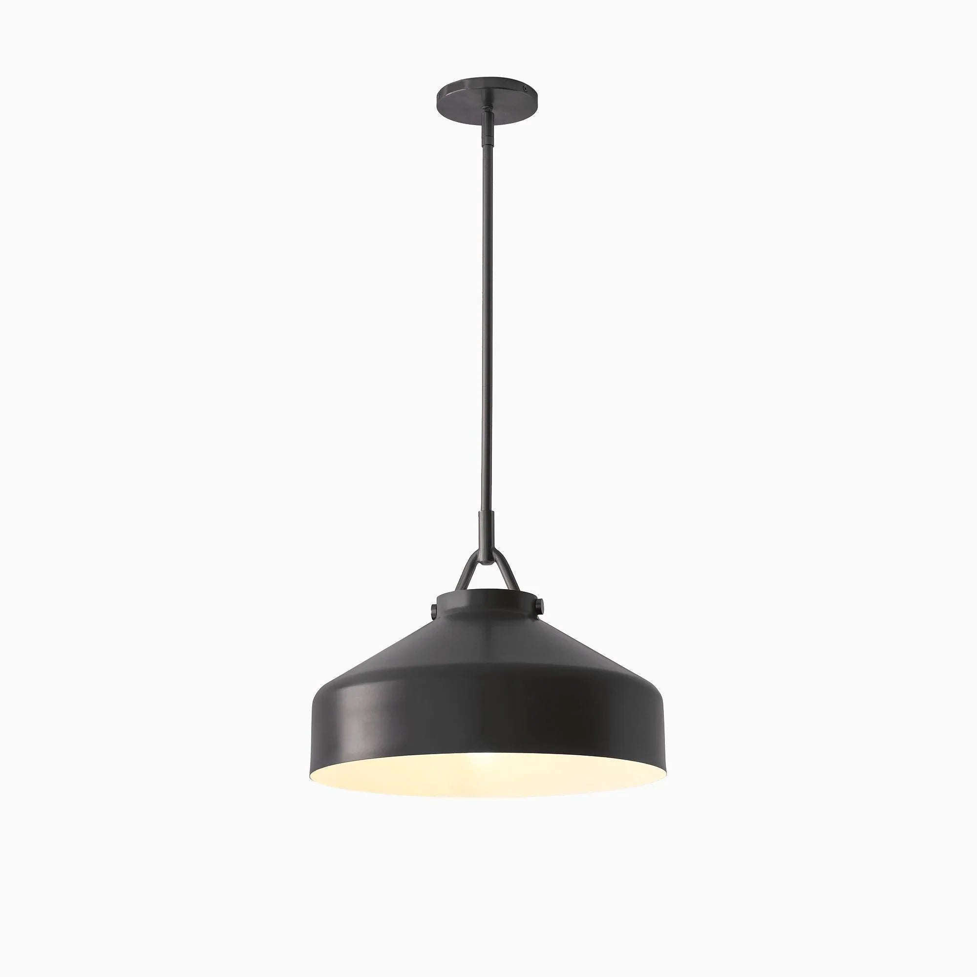 Minimalist Nordic Pendant Light with Morandi Matte Metal Finish