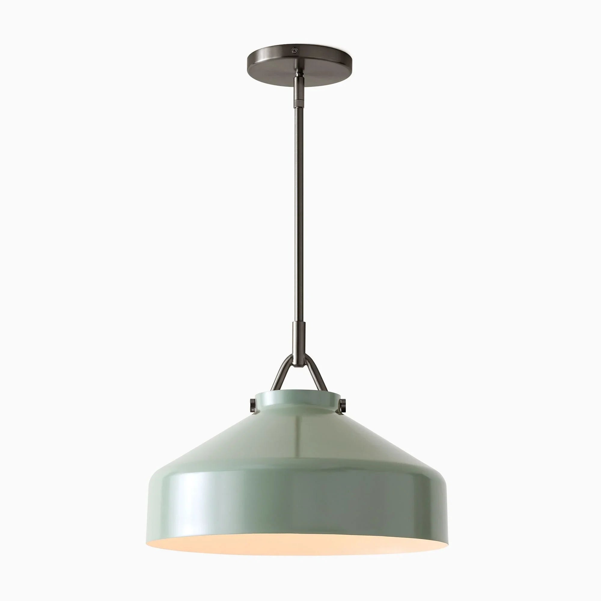 Minimalist Nordic Pendant Light with Morandi Matte Metal Finish