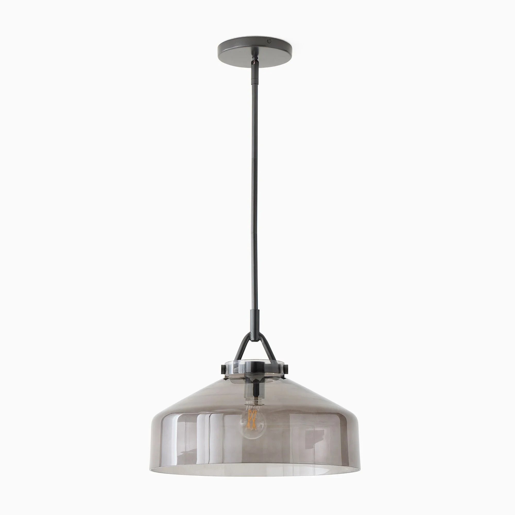 Minimalist Nordic Pendant Light with Morandi Matte Metal Finish