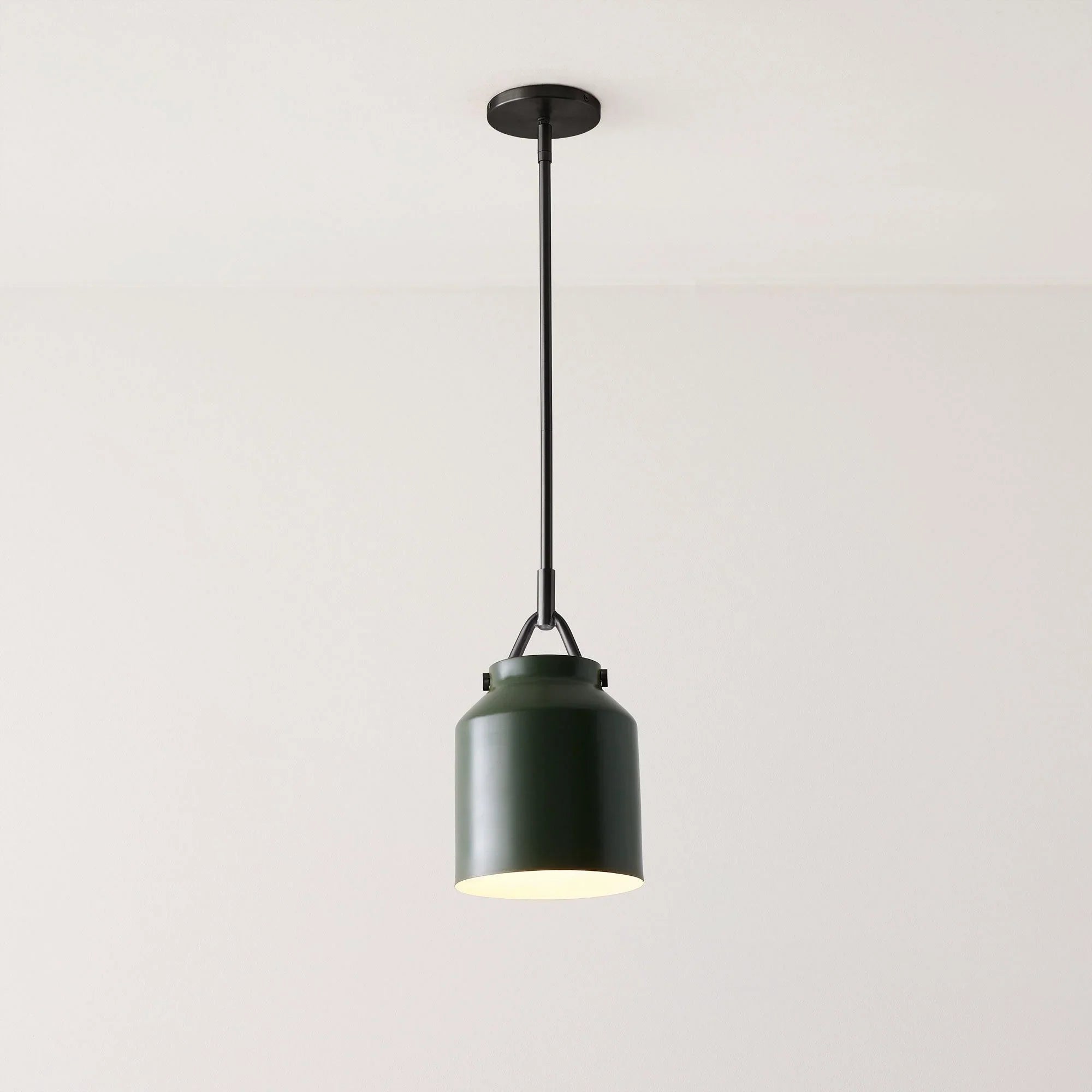 Minimalist Nordic Pendant Light with Morandi Matte Metal Finish