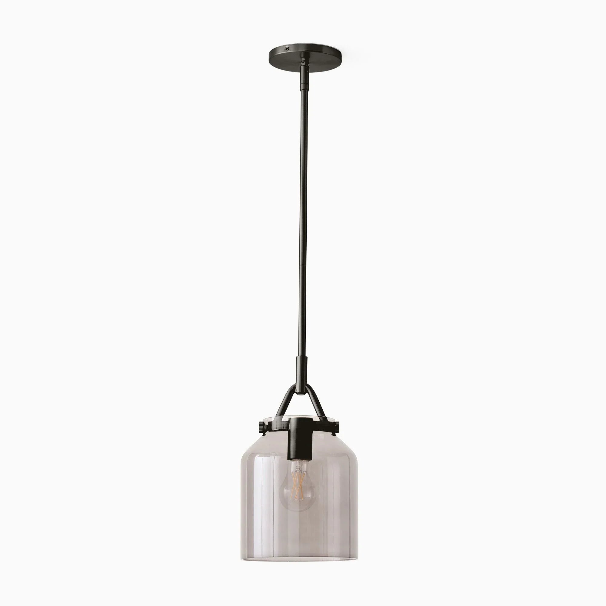 Minimalist Nordic Pendant Light with Morandi Matte Metal Finish