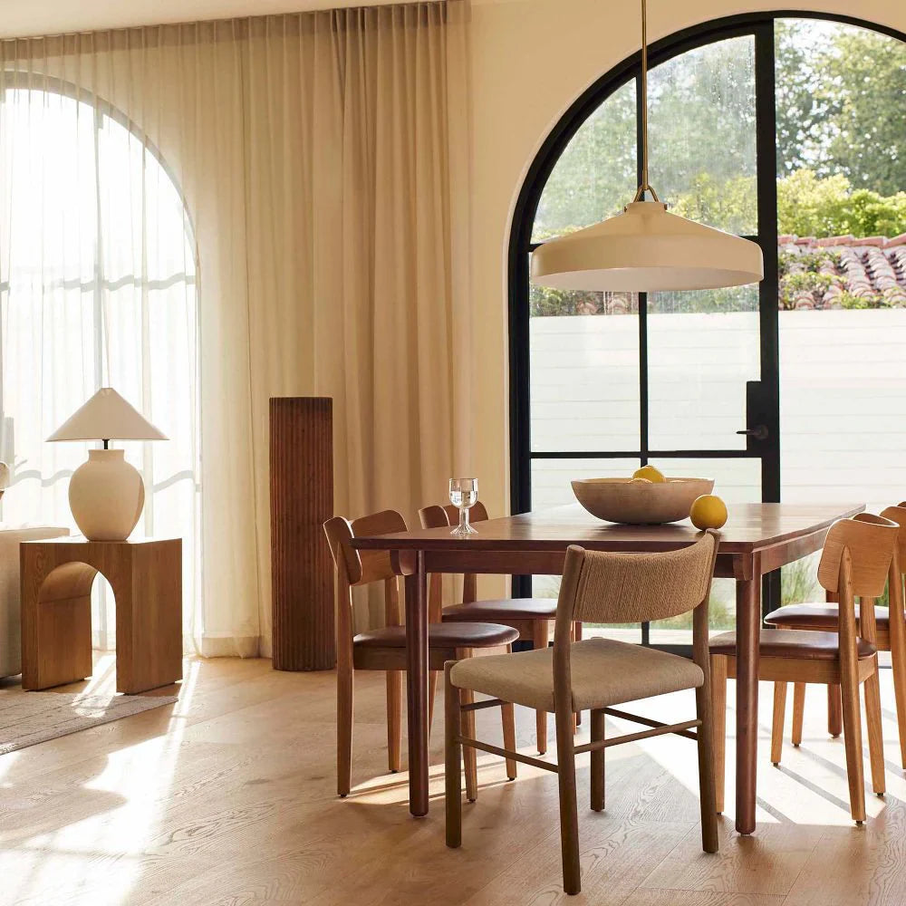 Minimalist Nordic Pendant Light with Morandi Matte Metal Finish