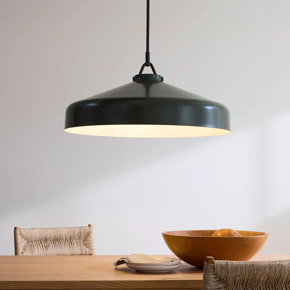Minimalist Nordic Pendant Light with Morandi Matte Metal Finish