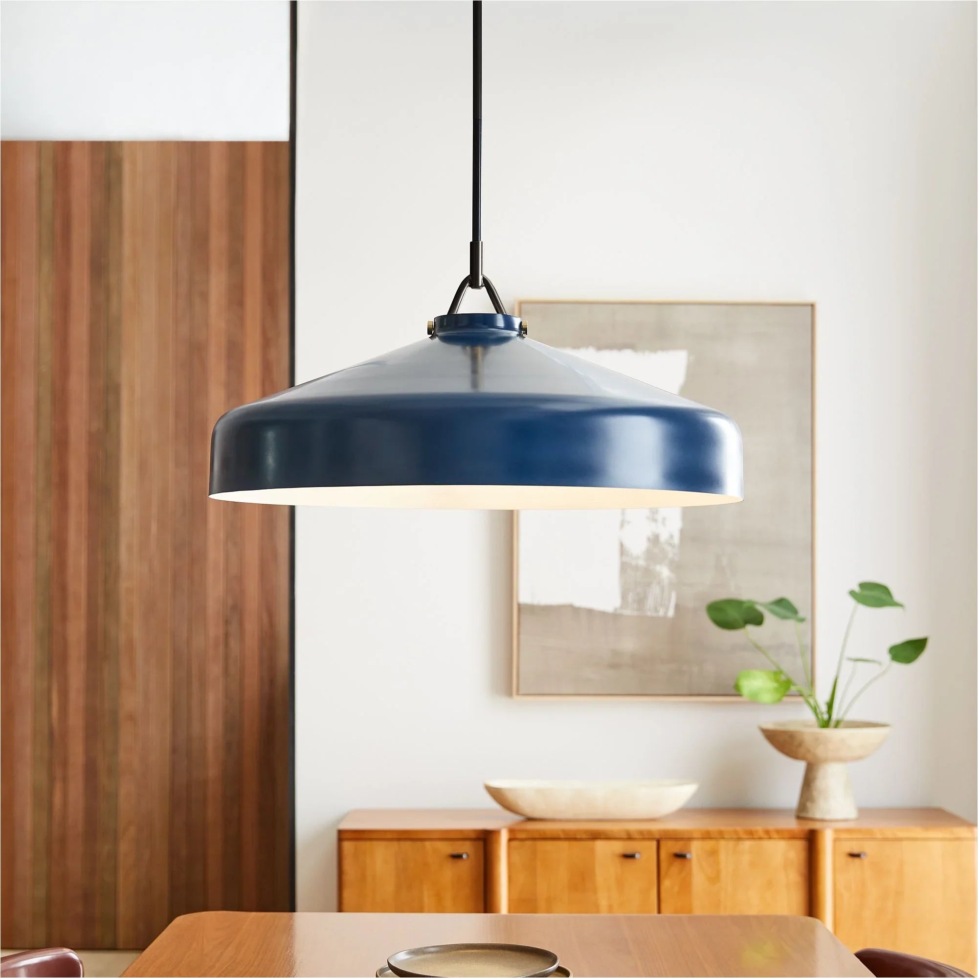 Minimalist Nordic Pendant Light with Morandi Matte Metal Finish