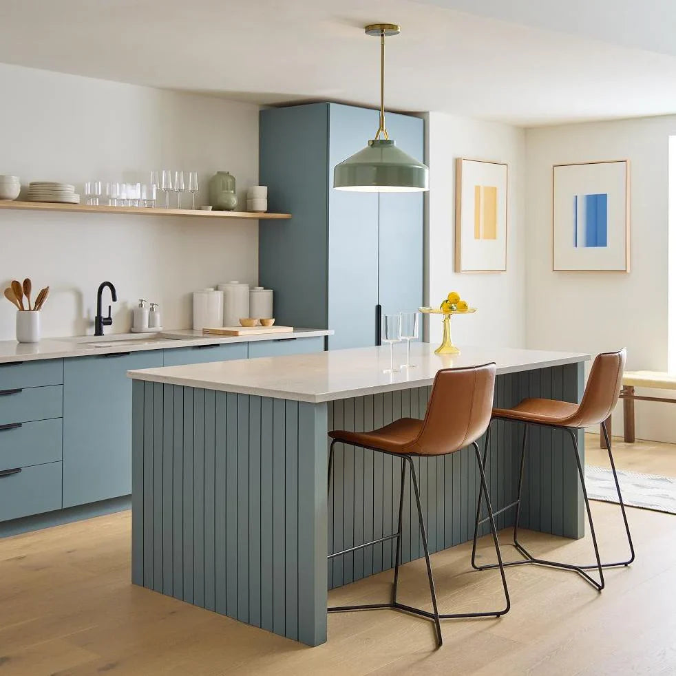 Minimalist Nordic Pendant Light with Morandi Matte Metal Finish