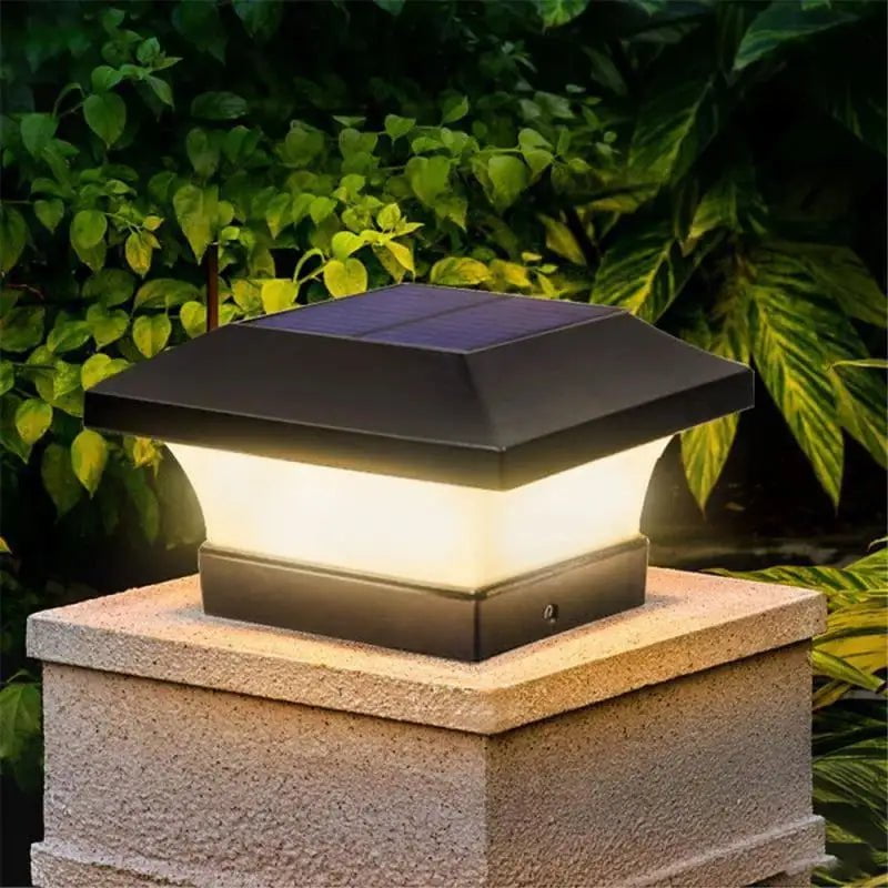 Solar-Powered Bollard Light | Outdoor Column Light