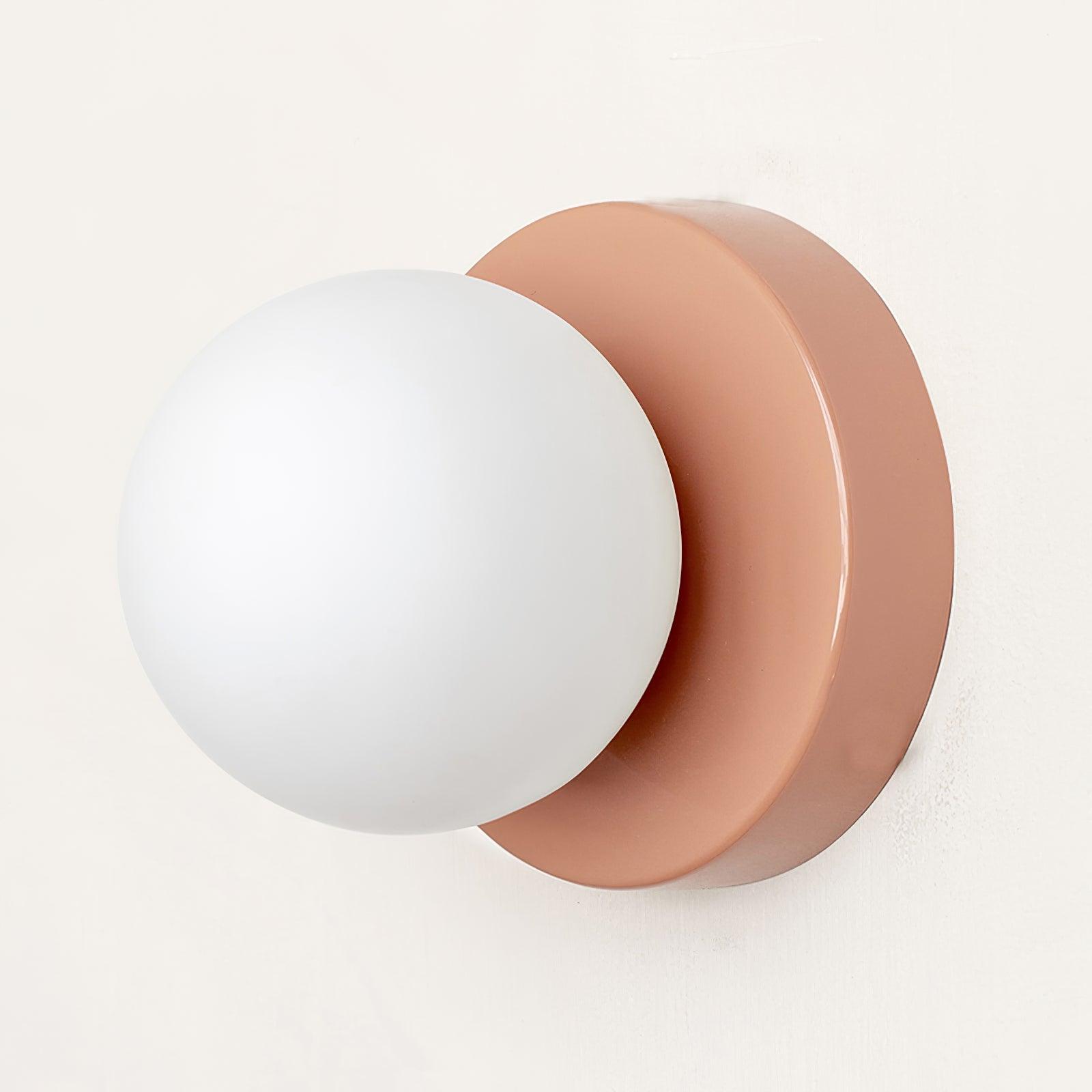 Minimalist Globe Wall Light – G9 LED Compatible Lamp