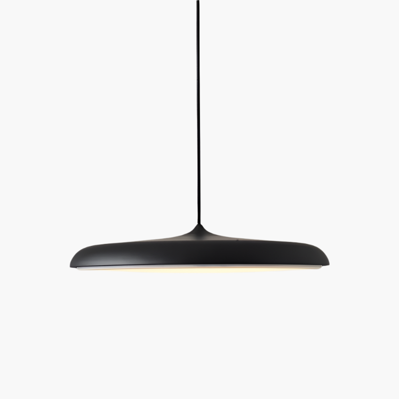 Modern Disc-Shape LED Pendant Lamp | Neutral Tones
